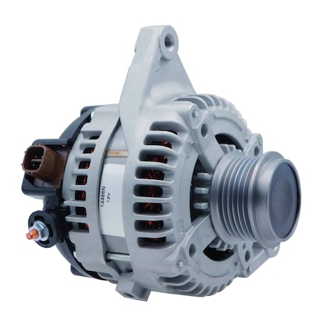 Wai Global Alternator, ALTND IRIF 12V 125A HP, 125 Amp12 Volt, CW, 6Groove Clutch Pulley 14486N